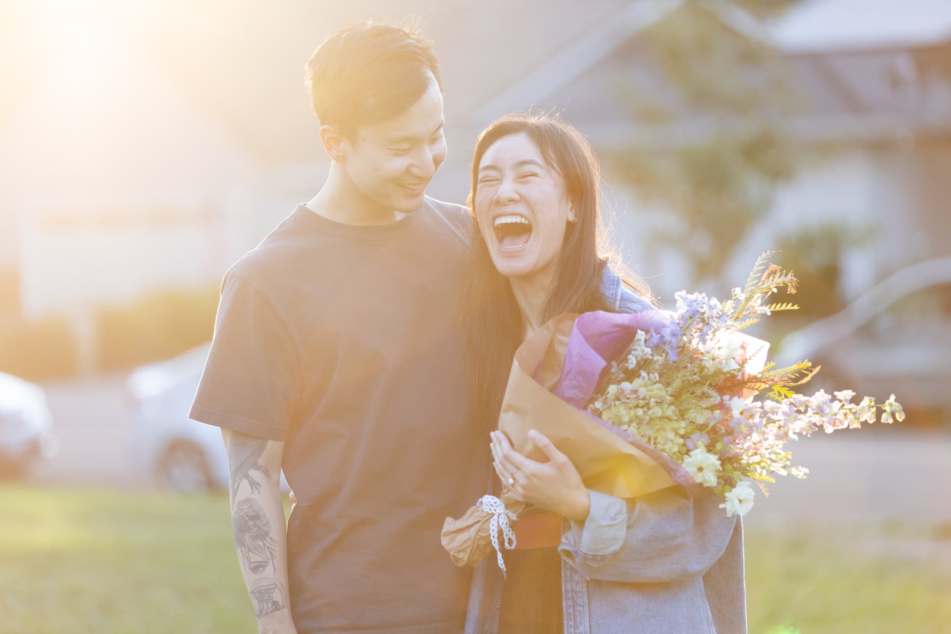 Jessica and Sam engagement photo